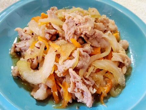 豚肉と野菜の生姜焼き